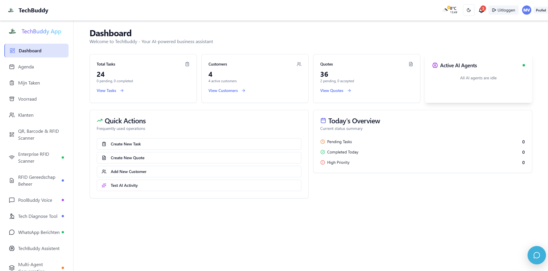 TechBuddy - Enterprise AI Solutions